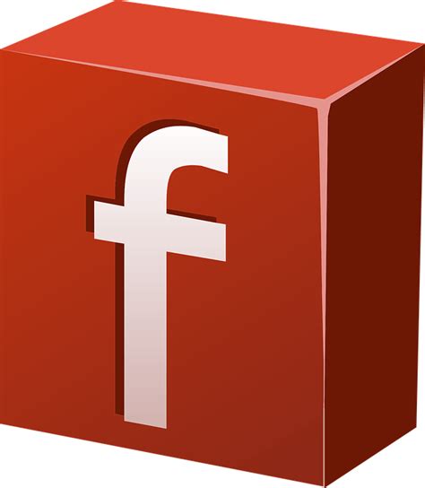 Facebook Icon Red at Vectorified.com | Collection of Facebook Icon Red ...