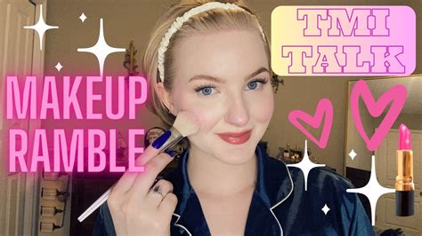 Asmr Grwm 💄tmi Whispered Ramble Makeup Sounds💋 Youtube