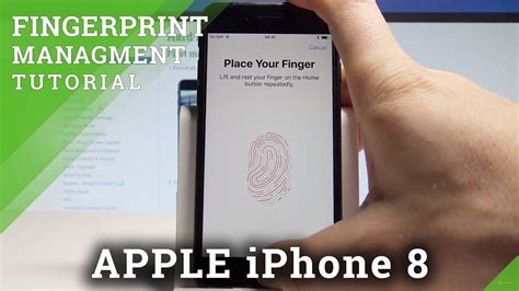 How To Add Fingerpirnt On Apple Iphone 8 Set Up Touch Id Hardreset