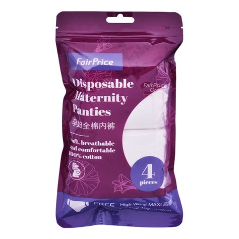 Fairprice Premium Disposable Maternity Panties Maxi NTUC FairPrice