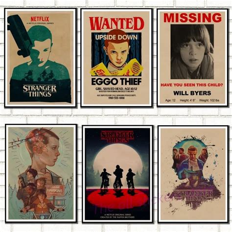 Stranger Things Missing Poster Printable