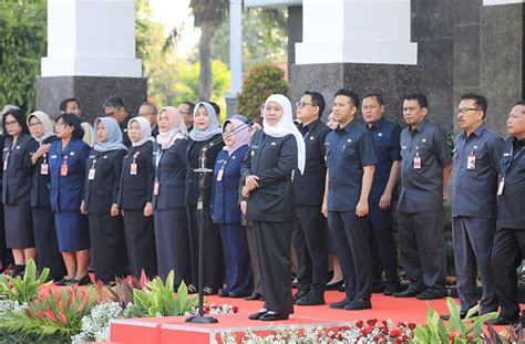 Hari Terakhir Apel Gubernur Khofifah Pamit Kepemimpinan Periode Pertama