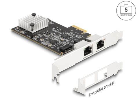 Delock Produkte Delock Pci Express X Karte Zu X Rj Gigabit