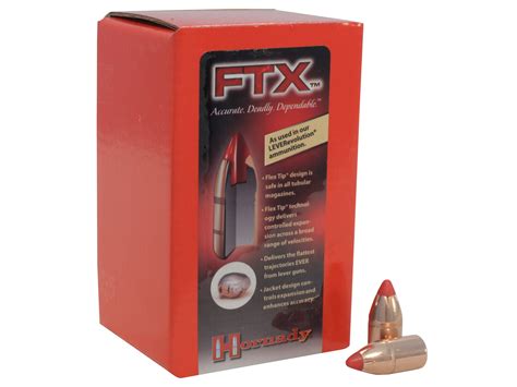 Hornady 45 Cal .452 250gr FTX (450 Bushmaster) 50/bx – Reloading Unlimited