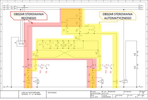 Schematy Elektryczne Uk Ady Sterowania Sterowanie R Czne I Automatyczne