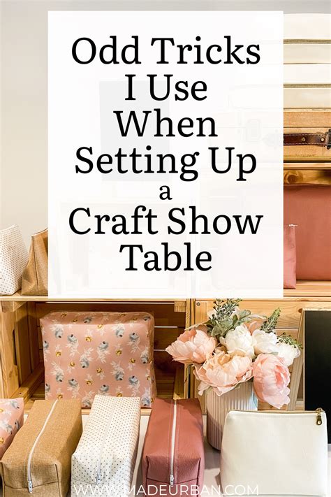 5 Odd Display Tricks I Always Use Made Urban Craft Show Displays