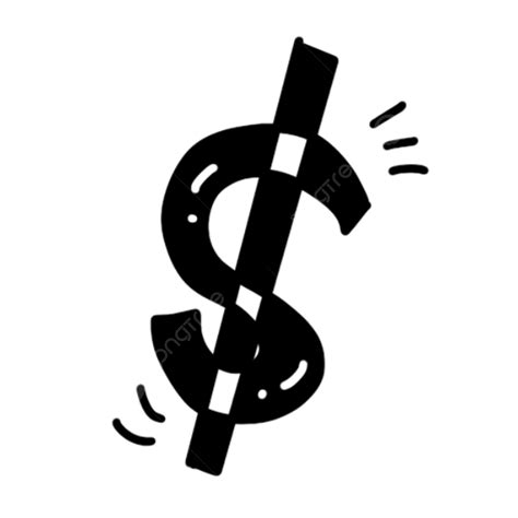 Dollar Signs Money Clipart Transparent Png Hd Line Draft Doodle Dollar