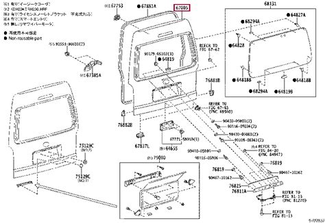 Panel Sub Assy Back Door Fb Toyota Fb