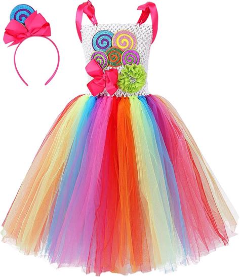 FEESHOW FEESHOW Kinder Mädchen Glitzer Tüll Kleid Ärmellos Prinzessin