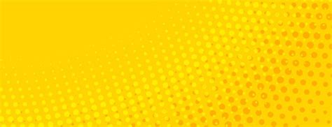 Le Style Halftone Est Un Dessin De Papier Peint Jaune Abstrait De Style