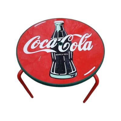 Vintage Coca Cola Tafel In De Oude Kleuren Tafel Vintage Reliving