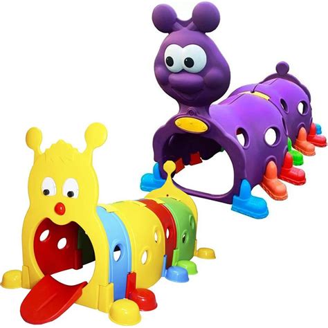 Tunel Brinquedo Infantil - Brinquedo de Playground Infantil Túnel Centopeia Crianças A Partir +3 ...