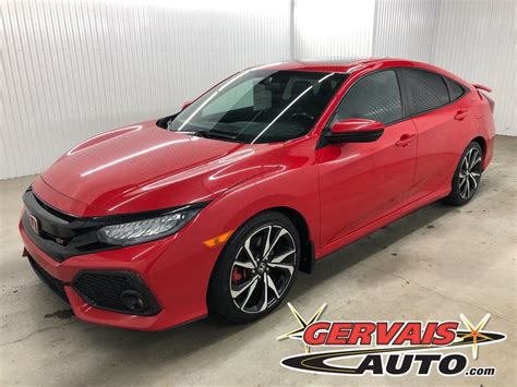 Gervais Auto Shawinigan Pre Owned 2019 Honda Civic SI Sedan GPS Toit