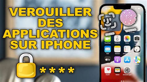 Comment Verrouiller Lacc S D Une Application Sur Iphone Youtube