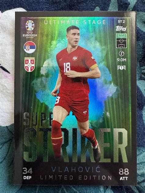 Match Attax Euro Dusan Vlahovic Super Striker Kaufen Auf Ricardo