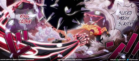 Luffy Vs Katakuri One Piece Ch895 By Goldenhans Luffy One Piece