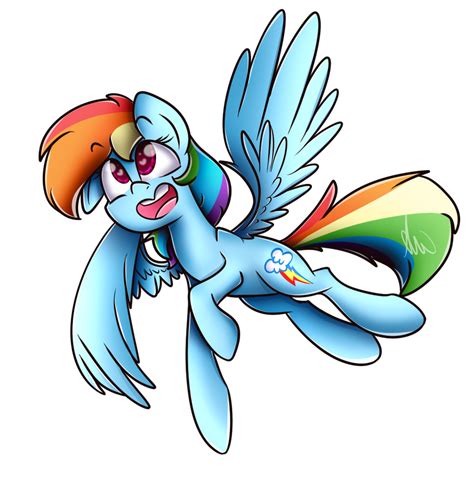 Rainbow Dash Rainbow Crush Entry 3 Speedpaint By Vanillashineart On