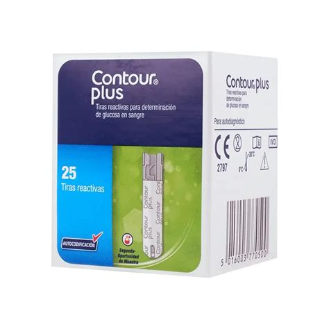 CONTOUR PLUS TIRAS REACTIVAS