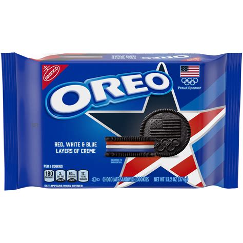 Oreo Has Team Usa Cookies With Red White And Blue Cream Popsugar Food