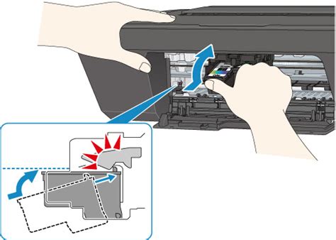 Canon Pixma Manuals Mg Series Replacing A Fine Cartridge