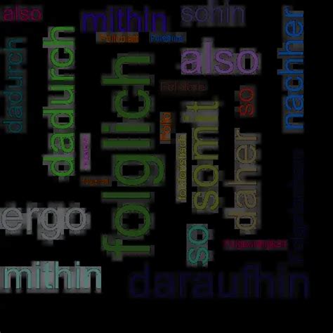 folglich synonym lexikothek ein anderes wort fuer folglich