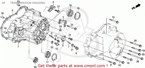 Honda Accord H Dr Lxi Ka At Transmission Housing Buy At