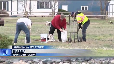 Tenmile Creek Flooding Continues In Helena Valley Youtube