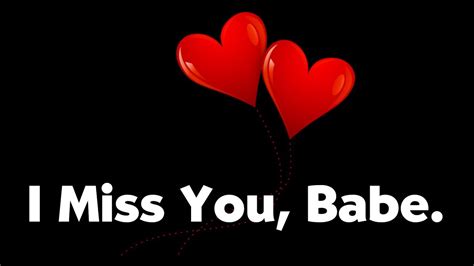 ️ I Miss You Baby Someone Special Love Message Lovemessages