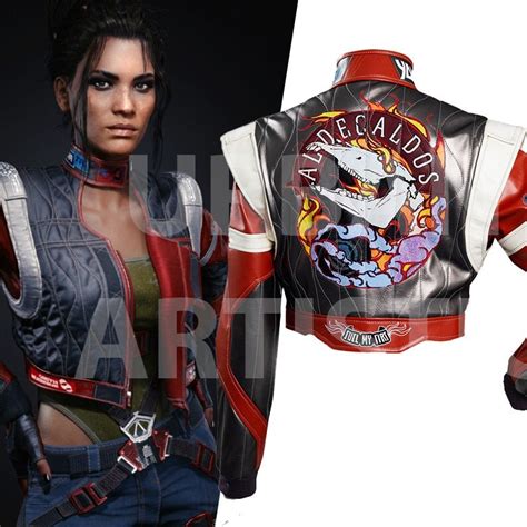 Inspired By Cyberpunk 2077 Panam Palmer Leather Jacket Cosplay Costume