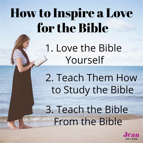 How To Inspire A Love For The Bible Jean Wilund Christian Writer