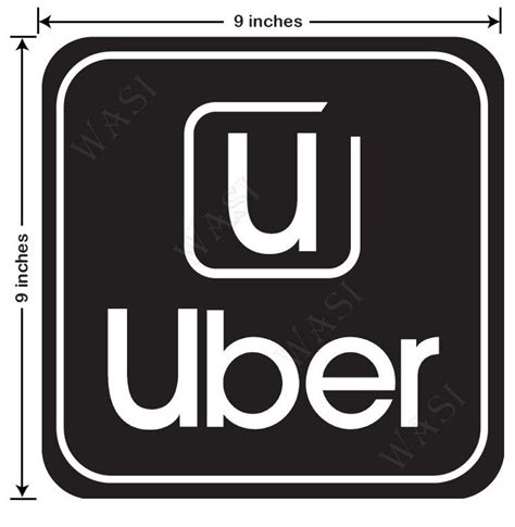 UBER Removable CAR MAGNET Glossy Uber Rideshare Car Magnet - Etsy