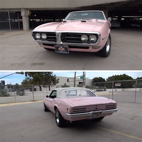 Pontiac Firebird Previously Owned By Nancy Sinatra Flexes Super