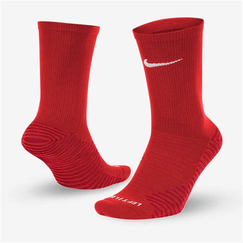 Nike Squad Crew Mens Clothing Socks University Redwhite Pro