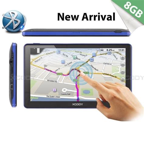 Pouces Xgody Gps Voiture Syst Me De Navigaion Cartes Mise Jour