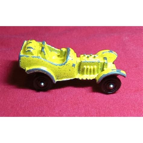 Toys Vintage Metal Tootsie Toy Hot Rod Car Automobile Yellow Color Usa Poshmark