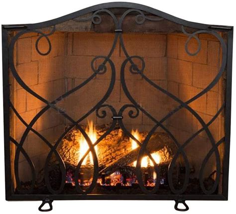 Custom Wrought Iron Fireplace Screens Mriya Net