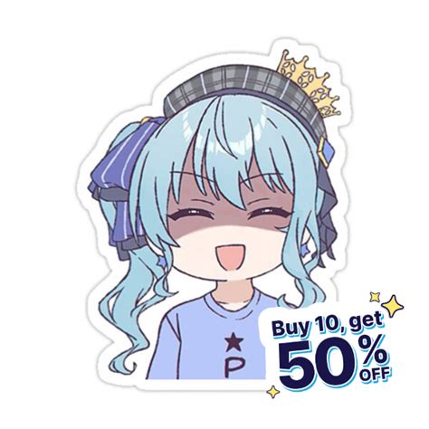 Hoshimachi Suisei Chibi Sticker For Sale By Ace1021 In 2024