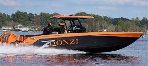 First Look Meet The Donzi 39 Vrz Speed On The Water