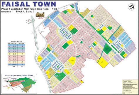 Faisal Town Islamabad Updated Prices Location NOC Master Plan