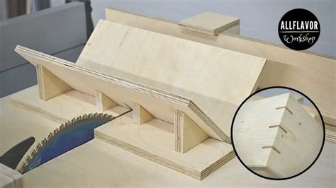 How To Make A Spline Jig For Table Saw Step By Step Allflavor Workshop