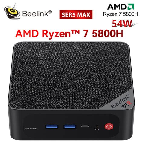 beelink ser max amd ryzen   mini pc wins  pro ddr mhz