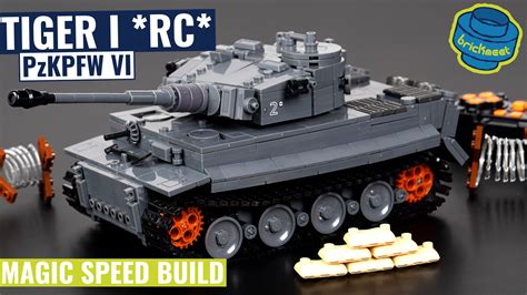 Sluban B Pzkpfw Vi Tiger I Rc Speed Build Review Brickmeet En