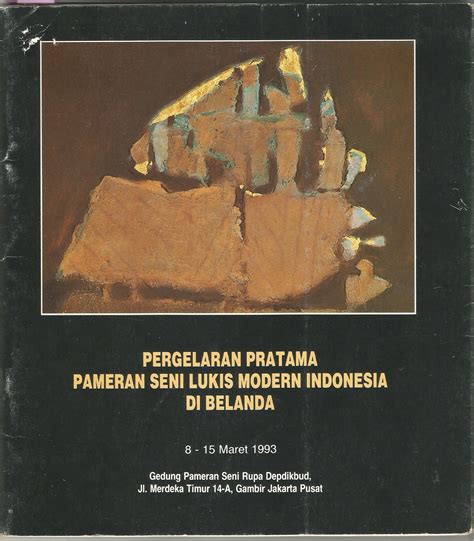 Katalog Pergelaran Pratama Pameran Seni Lukis Modern Indonesia Di