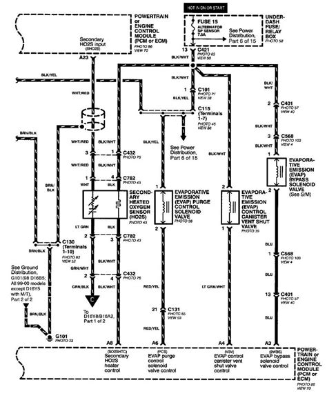 O2 Sensor Wiring Diagram Honda Crv 2005 O2 Sensor Wiring