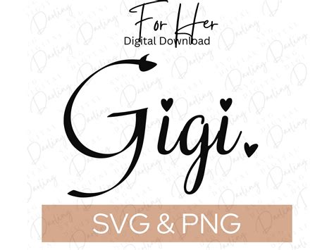 Gigi SVG, Gifts for Gigi Svg, Gigi Shirt Design, Svg Png, Cricut ...