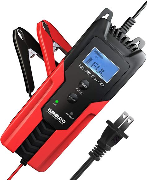 Gooloo 6v12v Smart Battery Charger And Maintainer Australia Ubuy