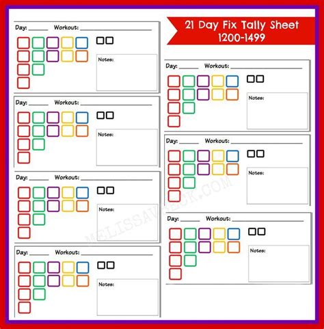 Day Fix Container Cheat Sheet Google Search Day Fix Chart