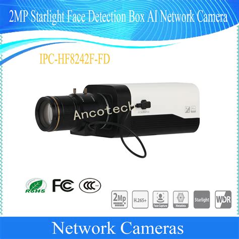 Dahua 2MP Starlight Face Detection Face Recognition Box Ai Network