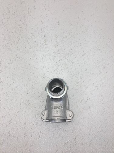 M Topaz Inch Malleable Iron Degree Bx Flex Connector Ebay