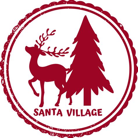 Santa Stamp Png